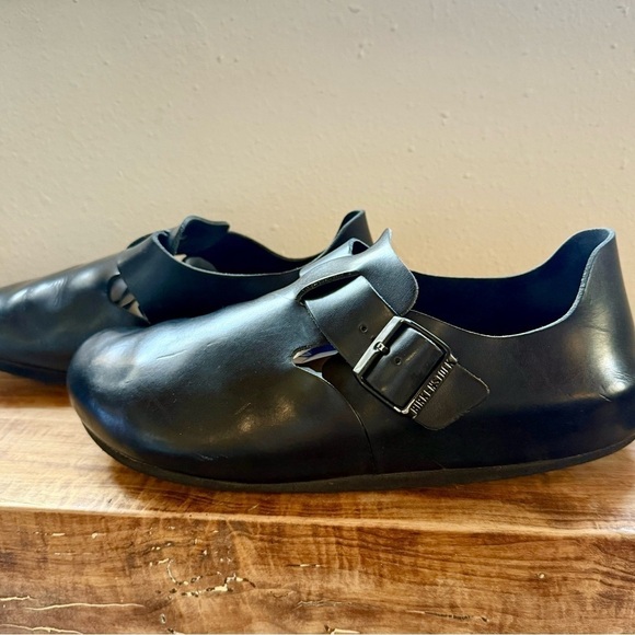 Birkenstock London Oiled Leather black size 43 - Picture 2 of 9